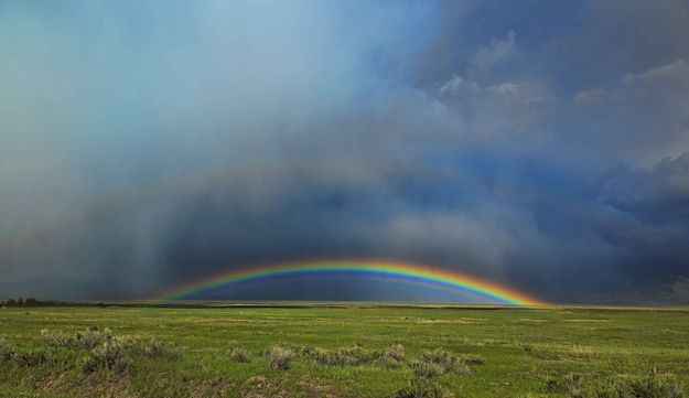 Elk Refuge Rainbow. Photo by Dave Bell.