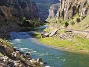 Wind River Canyon. Photo by Dave Bell.