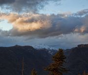 Glover In Cloud Cover. Photo by Dave Bell.