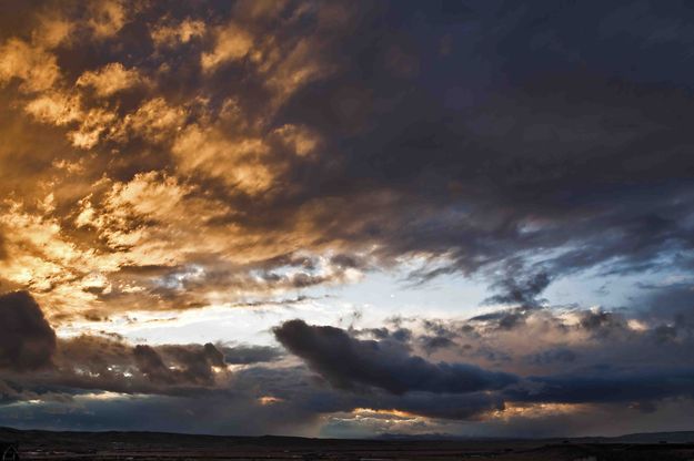 Stormy Sunset. Photo by Dave Bell.