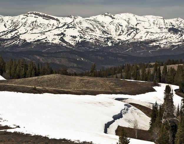 View Into The Gros Ventre. Photo by Dave Bell.