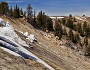 Monument Ridge And Sliding Cornice. Photo by Dave Bell.