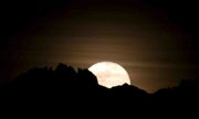 Three Quarters Over Mt. Bonneville. Photo by Dave Bell.
