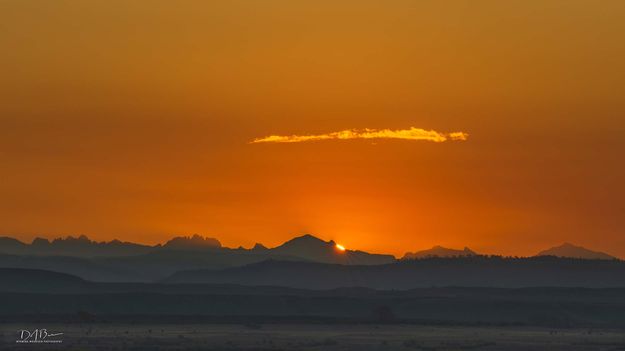 Sunrise On Raid. Photo by Dave Bell.