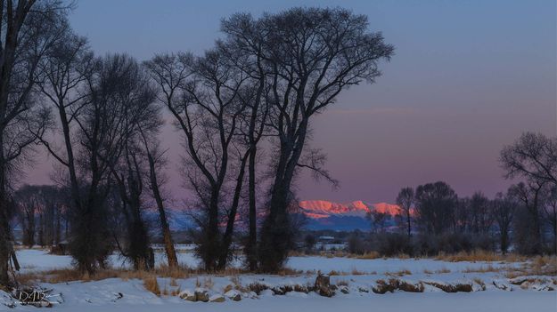 Triple Peak Sunrise. Photo by Dave Bell.