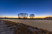 Cold Clear Wyoming Winter Sky. Photo by Dave Bell.