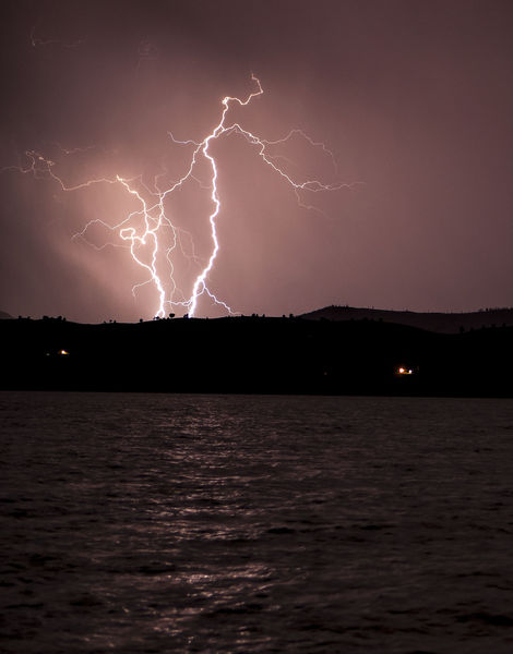 Lightning Sky. Photo by Dave Bell.