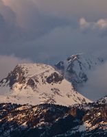 Sky Pilot Peak (from earlier in the week). Photo by Dave Bell.