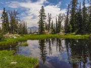 Photographers Point Reflecting Pond. Photo by Dave Bell.