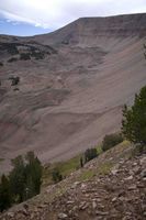 Mt. Coffin And Glacial Rubble. Photo by Dave Bell.