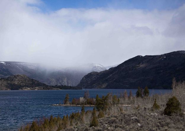 Fremont Lake Snowshower. Photo by Dave Bell.
