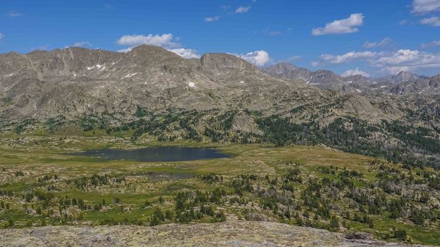 Summit Lake. Photo by Dave Bell.