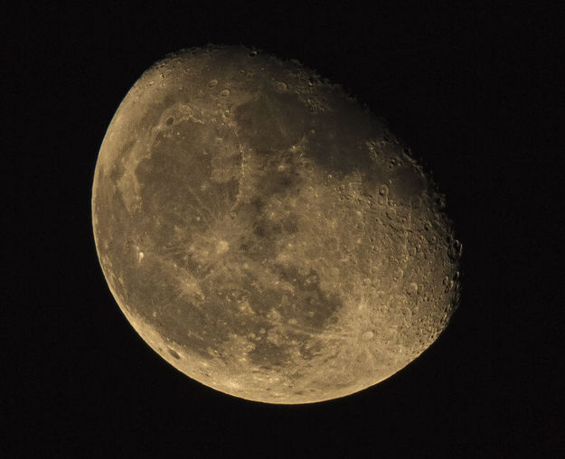 Waning Gibbous. Photo by Dave Bell.