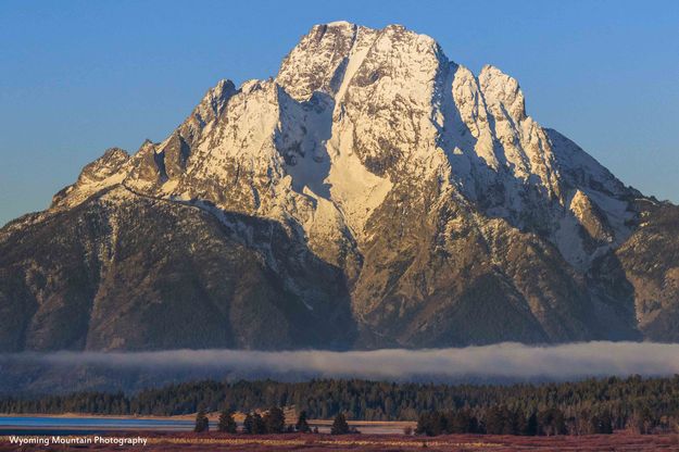 Mt. Moran. Photo by Dave Bell.