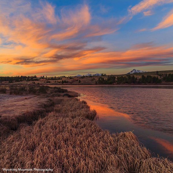 Swan Lake Sunrise. Photo by Dave Bell.