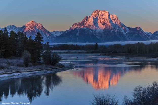 Wonderful Oxbow Morning. Photo by Dave Bell.