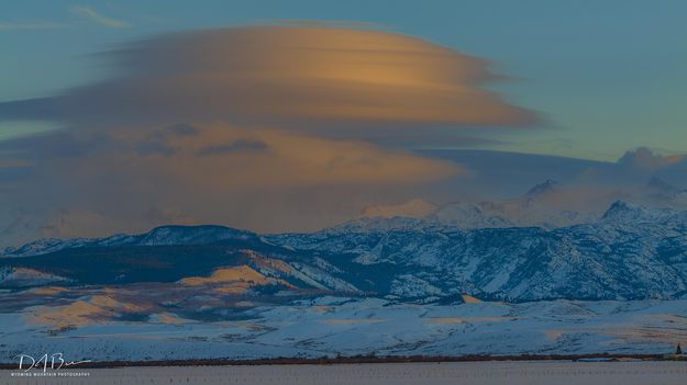 Lenticular Morning. Photo by Dave Bell.