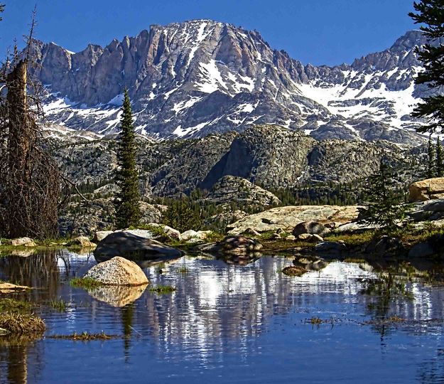 Fremont Lake Reflecting Pond. Photo by Dave Bell.