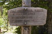 Trail Sign. Photo by Dave Bell.