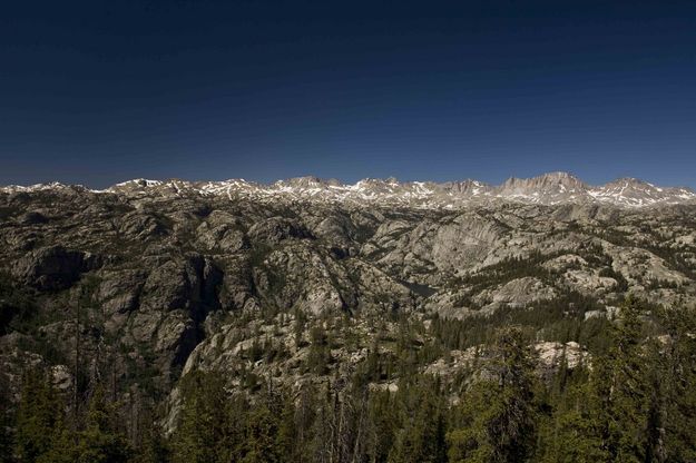 Wind River Range--North End. Photo by Dave Bell.