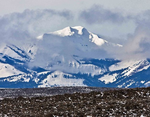 Hoback Peak. Photo by Dave Bell.