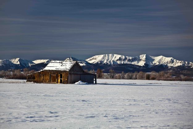 Lonely Barn. Photo by Dave Bell.