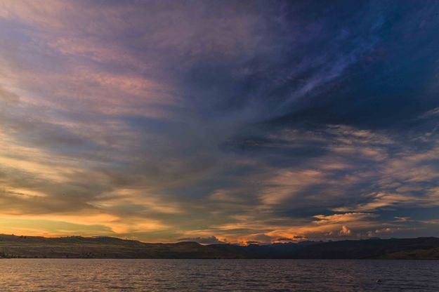 Fremont Lake July Sunset. Photo by Dave Bell.