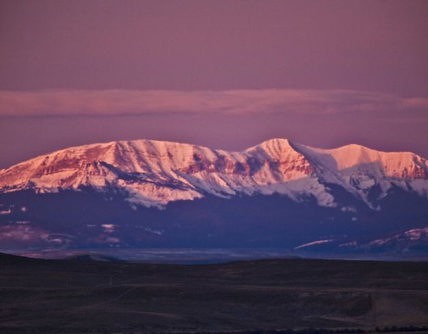 Triple Peak Sunrise. Photo by Dave Bell.