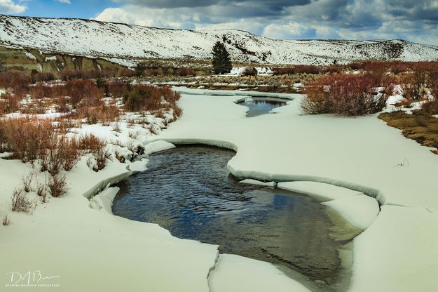 Ice Off--Big Sandy River. Photo by Dave Bell.