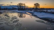 Icy River. Photo by Dave Bell.