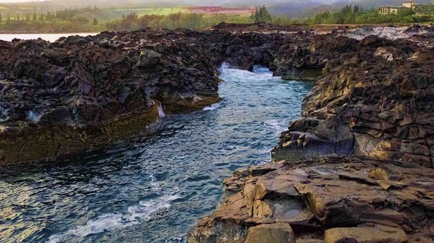 Lava Inlet. Photo by Dave Bell.