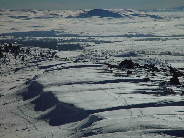 Looking Down The Mountain. Photo by Dave Bell.