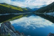 Cloud Reflections. Photo by Dave Bell.