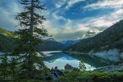 Evening At Middle Piney Lake. Photo by Dave Bell.