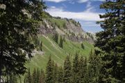 Looking West From McDougall Pass. Photo by Dave Bell.