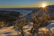 Sun Setting View. Photo by Dave Bell.