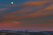 Moon Over Bonneville. Photo by Dave Bell.