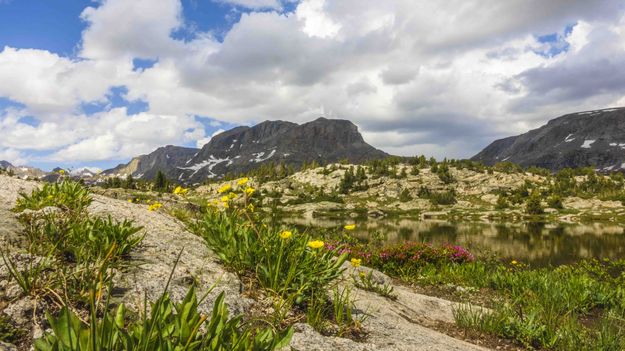 Spider Lakes Scenery. Photo by Dave Bell.