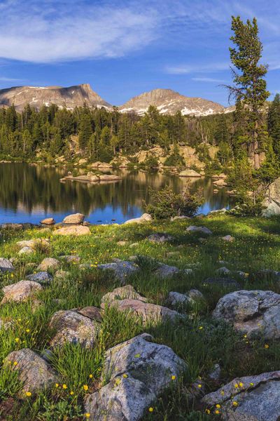 Late Afternoon Light On Angel Pass. Photo by Dave Bell.