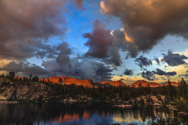Virgin Lake Sunset. Photo by Dave Bell.