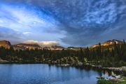 Cloud Capped Angel Peak. Photo by Dave Bell.