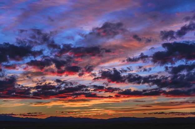 Fall Sunset. Photo by Dave Bell.