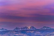 Fremont Alpenglow. Photo by Dave Bell.