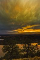 Lower Overlook Sunset Clouds. Photo by Dave Bell.