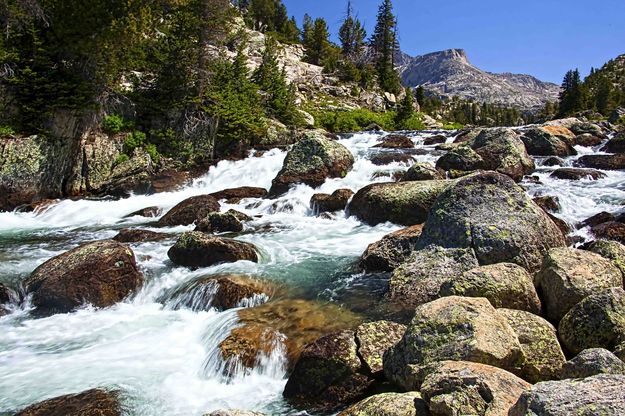 Fremont Creek And Elephant Head. Photo by Dave Bell.