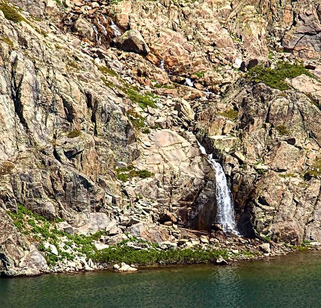 Island Lake Waterfall. Photo by Dave Bell.