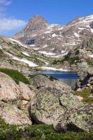 Upper Jean And Stroud Peak. Photo by Dave Bell.