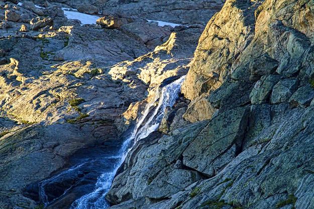 Late Light On Waterfall. Photo by Dave Bell.