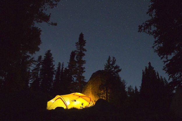 Camp. Photo by Dave Bell.