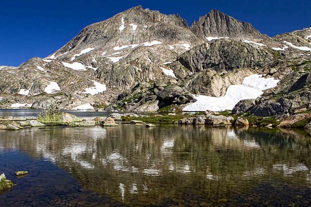 Reflection In Lower Jean. Photo by Dave Bell.